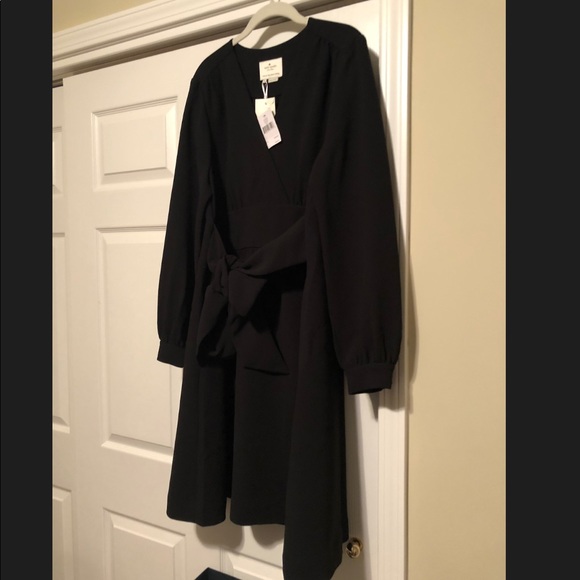kate spade Dresses & Skirts - NEVER WORN BLACK LONG SLEEVE KATE SPADE DRESS